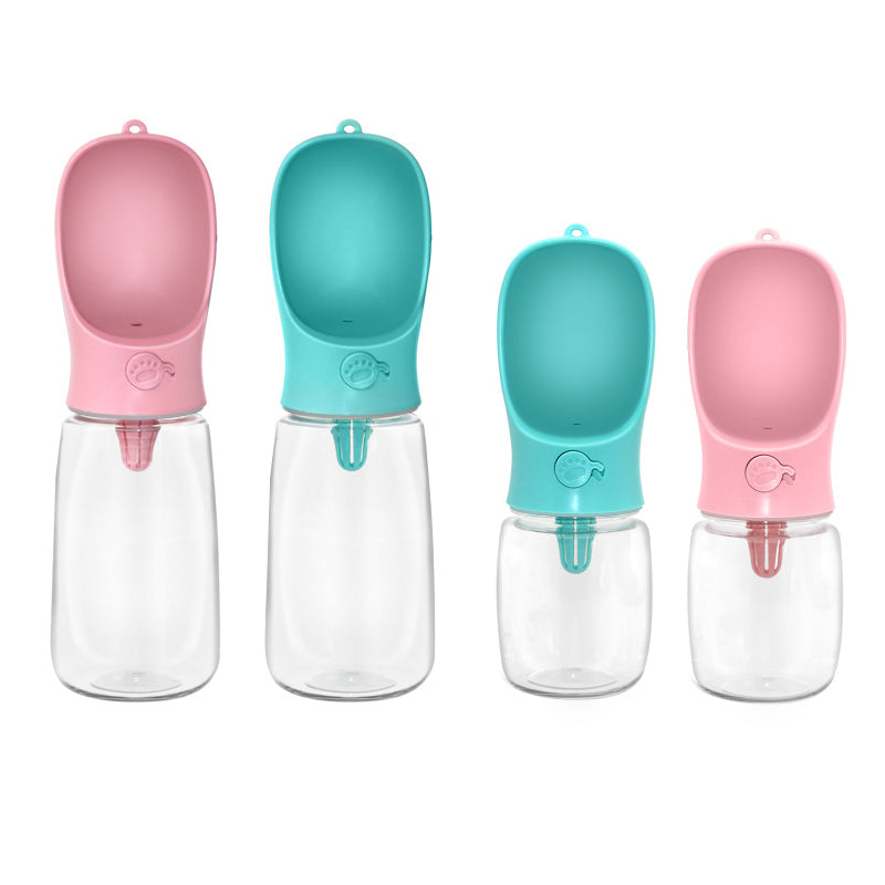 Trinkflasche für Hunde unterwegs, 550 ml - pink – Produktabbildung 6