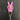 Schlüsselhalter – rosa Hase