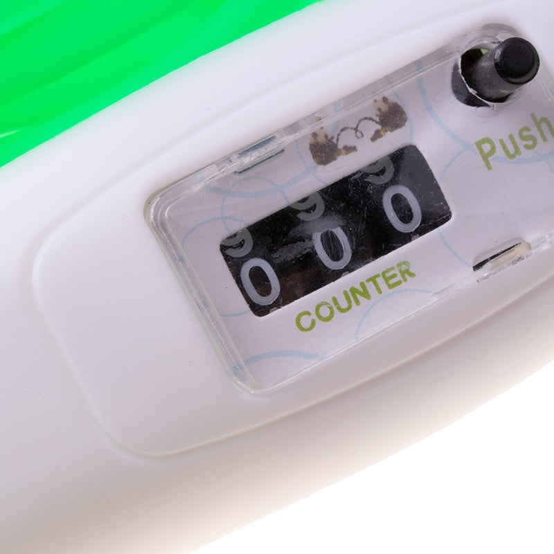 Springseil mit LCD-Zähler – grün – Produktabbildung 2