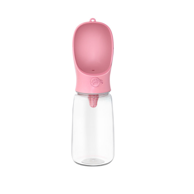 Trinkflasche für Hunde unterwegs, 550 ml - pink