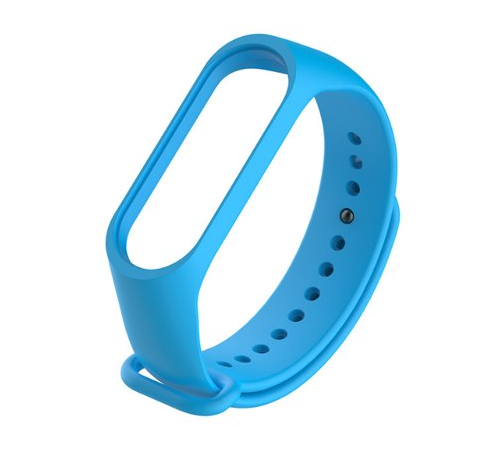 Silikonarmband für Xiaomi Mi Band 3 / Xiaomi Mi Band 4 – hellblau