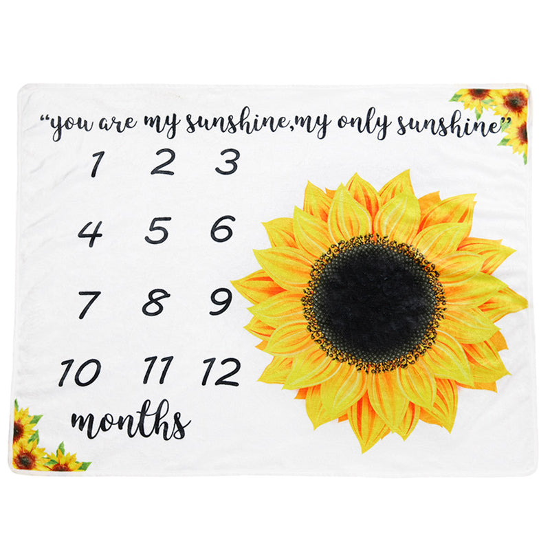 Baby-Fotomatte 100x75 - Sonnenblume – Produktabbildung 2