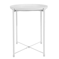 Runder Metalltisch im Loft-Stil – Produktabbildung 3
