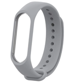 Silikonarmband für Xiaomi Mi Band 3 / Xiaomi Mi Band 4 - grau