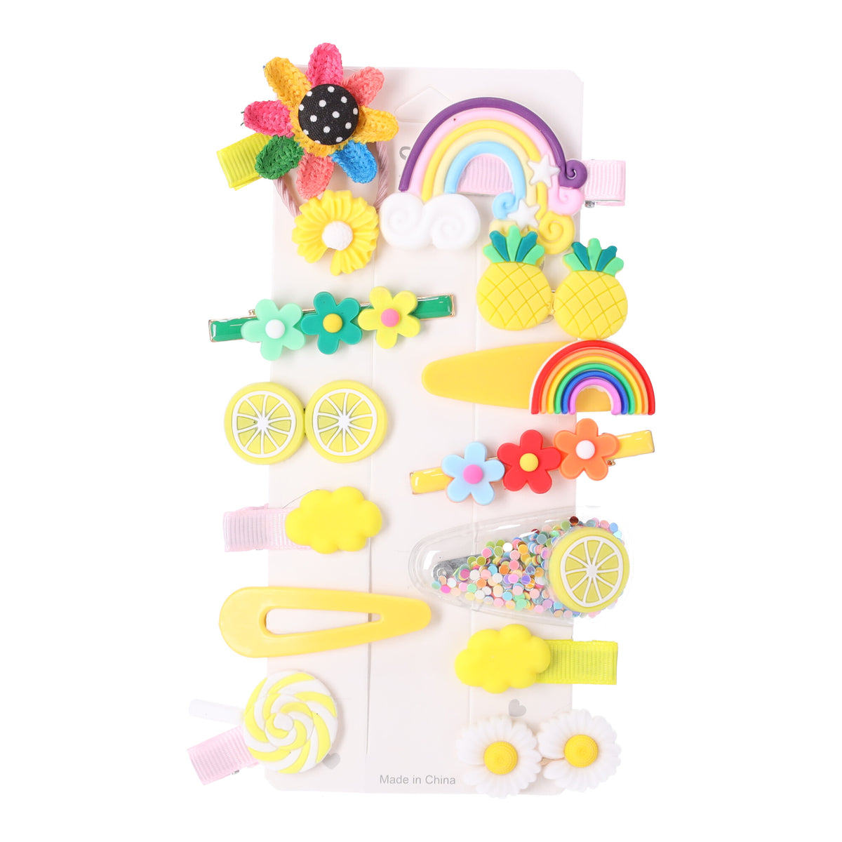 Niedliche Haarspangen für Mädchen – 14er-Set, Typ I – Produktabbildung 2