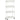 Keukentrolley met 4 planken, 4 flexibele haken, 4 wielen, 40 cm x 19 cm x 90 cm, niswagen, wit