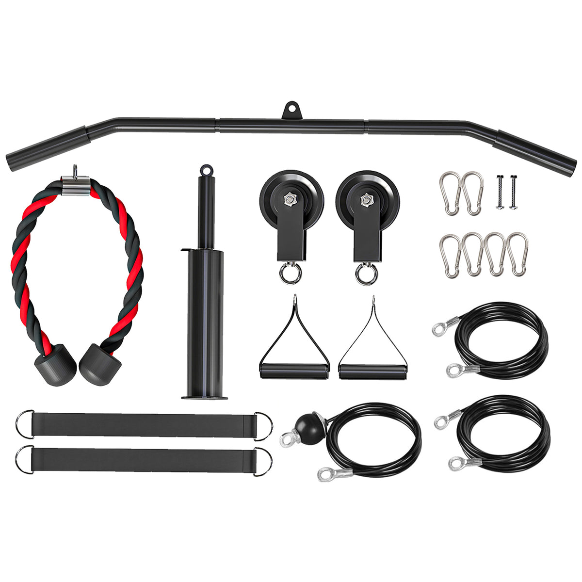 Fitness lat-pulley fitnessapparatuur kabeltreksysteem armkrachttraining voor thuis