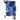 Hondenbuggy opvouwbaar tot 10 kg met opbergmand, kussen, gaasvensters, voor kleine honden, 77x44x102 cm blauw