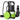 Dompelpomp vijverpomp waterpomp met vlotterschakelaar fontein 400W 9000L/u 16 x 14 x 27 cm groen
