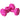 2 x 3 kg halterset, zeshoekig ontwerp, vloervriendelijk, antislip, roze