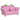 Kinderfauteuil kinderbank met koraalvlies-look, massief houten poten, fauteuil van schuimstof, kinderstoel voor