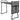 Opvouwbare tuinbank voor tuinwerk, tuinkruk met kniekussen, gereedschapstassen, tot 150 kg, 58 x 28 x 49 cm