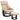 Relaxfauteuil met hocker, draaibare tv-fauteuil met massagefunctie, ligfunctie, massagestoel met