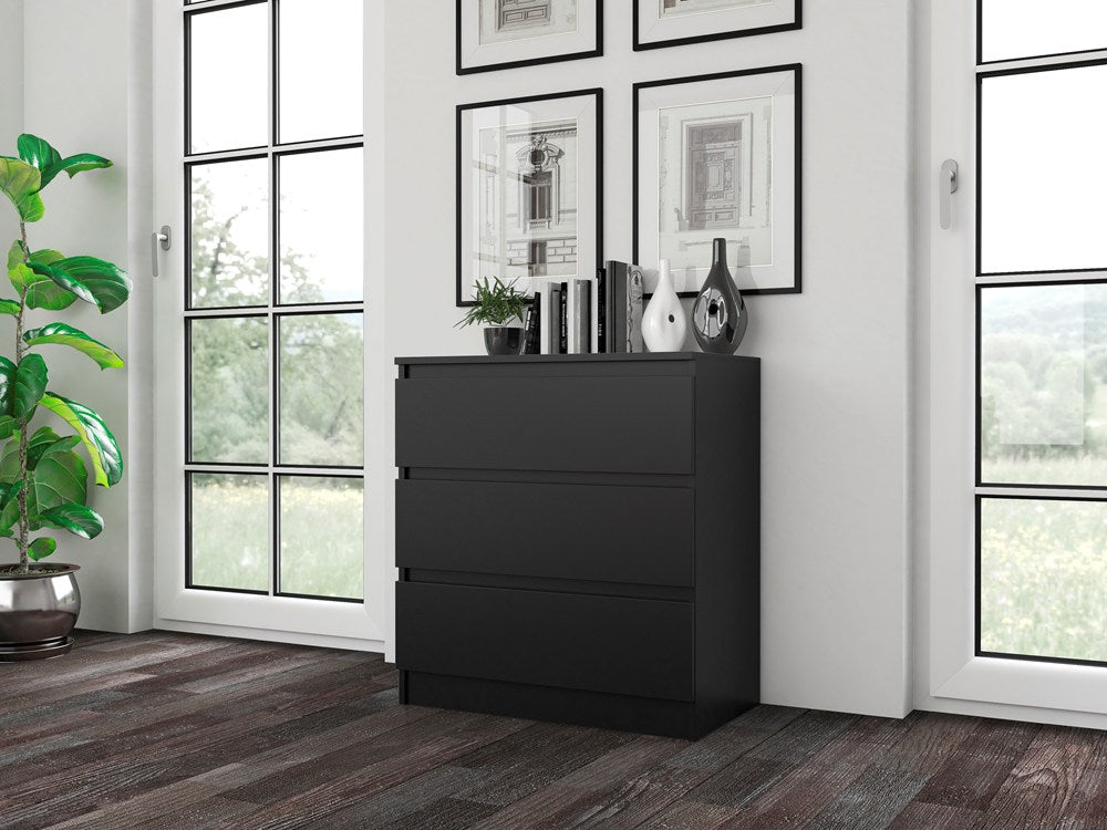 Kommode Malwa M3 SCHWARZ – Produktabbildung 3