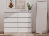 Kommode Malwa M8/120 WEISS – Produktabbildung 3