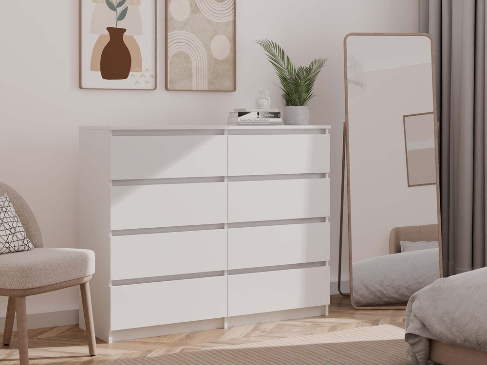 Kommode Malwa M8/120 WEISS – Produktabbildung 5