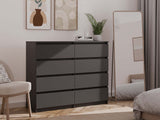 Kommode Malwa M8/120 SCHWARZ – Produktabbildung 5