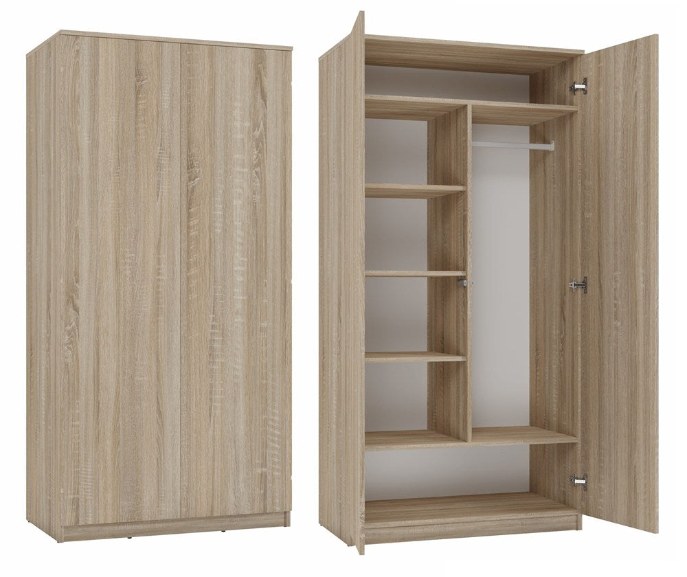 Kleiderschrank Malwa SD-90 SONOMA