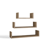 Wand-Hängeregal MOBI 3P EICHE SONOMA – Produktabbildung 7