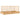 Verhoogd plantenbed met klimrek, houten bloembak met 3 trellis-schermen, open bodem, 240 x 125 x 102 cm, naturel