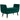 Gestoffeerd bankje met opbergruimte, armleuningen, fluweelachtig polyester, rubberwood, 107 x 42 x 65 cm, groen