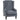 Oorfauteuil relaxfauteuil fauteuil, vintage design, knoopstiksel, gedraaide poten, 74 cm x 86 cm x 102 cm, grijs