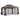 Tuinpaviljoen paviljoen 390 x 290 x 280 cm tuintent feesttent partytent met 4 x zijwanden muggennet