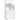Keukenkast, buffetkast, 3 laden, 3 planken, veel opbergruimte, 89x39,5x168cm, wit