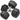 Halters met gekartelde handgreep, gietijzeren dumbbells, 2 x 12,5 kg voor thuis, sportschool, krachttraining
