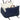 Hondenautostoeltje, 2 riemen, wasbare hoezen, voor huisdieren onder 5 kg, blauw