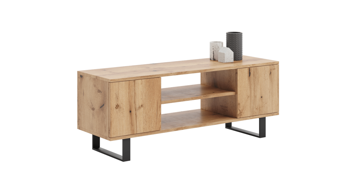 Focus RTV cabinet 135 cm - loft oak craft