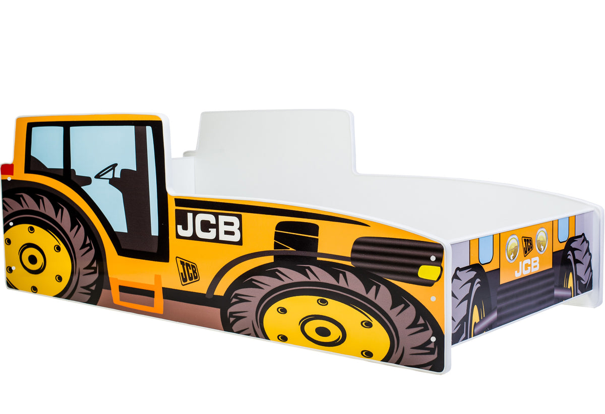 Tractor children's bed yellow 140x70