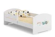 LUK children's bed 160x80 with railing - Airplane