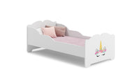 ANNA children's bed with mattress 160x80 Unicorn horn