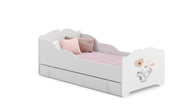 ANNA children's bed with drawer 160x80 Baby elephant