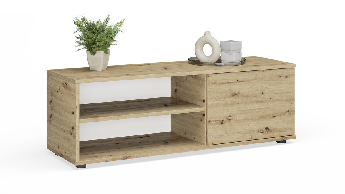 VIVA 110 cm RTV cabinet - colour Artisan oak