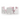 Set of children's table and two children's chairs - white/pink