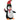 Opblaasbare kerstdecoratie, 2,5 m opblaasbare kerstpinguïn met 3 ledlampjes, 162 x 100 x 250 cm, meerkleurig