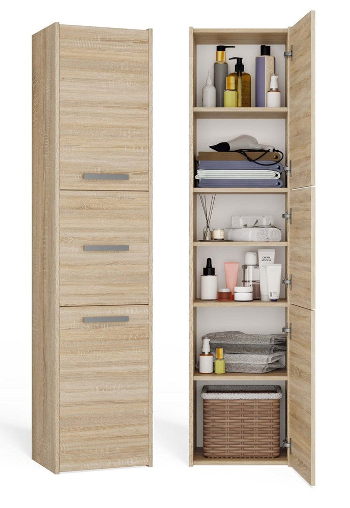Badezimmer-Hochschrank Sara S43 SONOMA