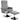 Relaxfauteuil met hocker, draaibaar, verstelbare rugleuning, tot 150 kg, 69 x 71 x 104 cm, grijs