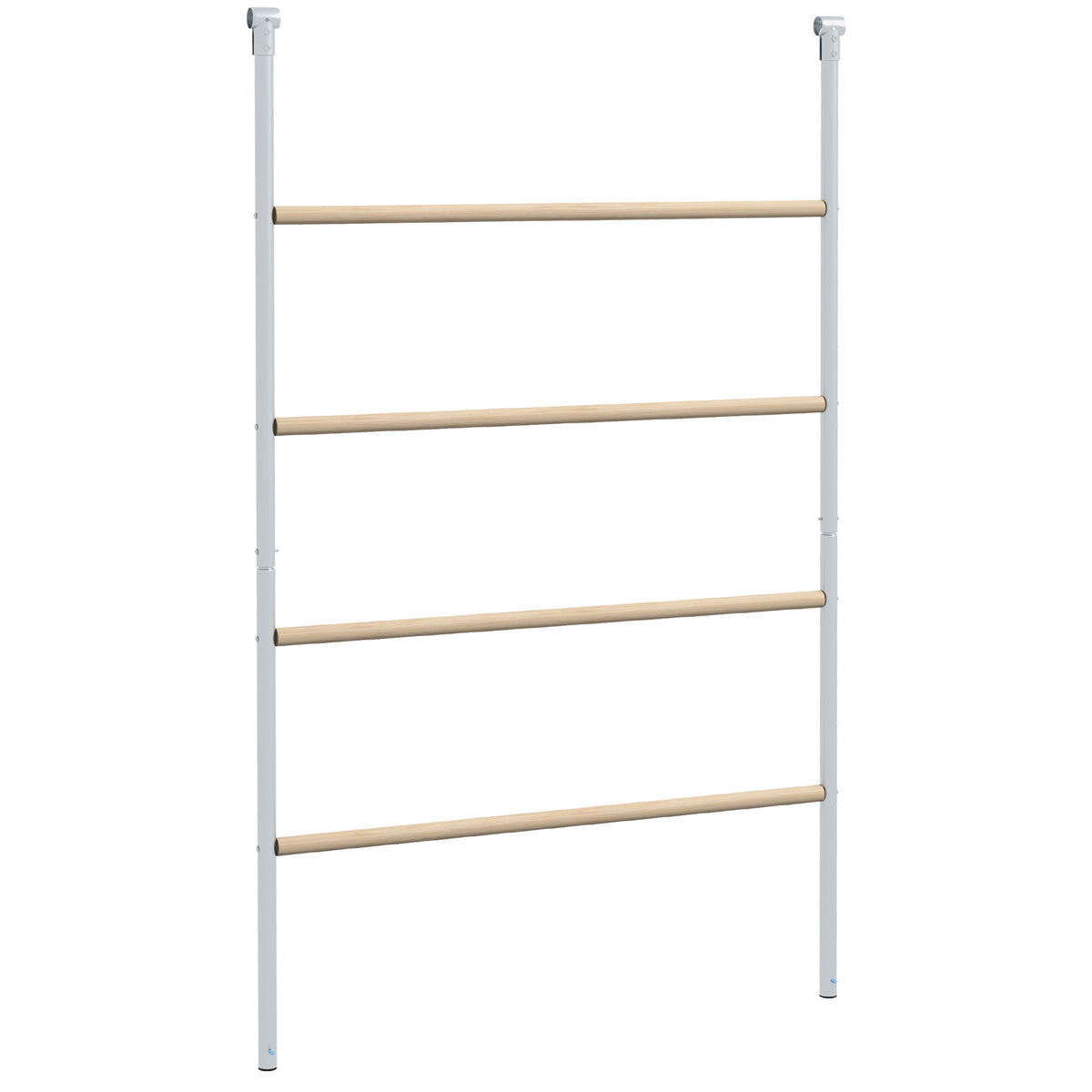 Zitladder voor kippen, 4 zitstokken, weerbestendig, voor 4-6 kippen, staal/hout