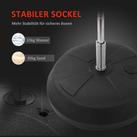 Punchingball-set staande bokszak trainingsset 125/131/138/145 cm in hoogte verstelbaar met 1 paar handschoenen 1 (8)