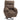 Relaxfauteuil met sta-opfunctie, elektrisch, 90x75x100cm, bruin