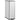 Prullenbak 20L, soft-close deksel, geurfiltercompartiment, vingerafdrukbestendig, roestvrij staal, zilver
