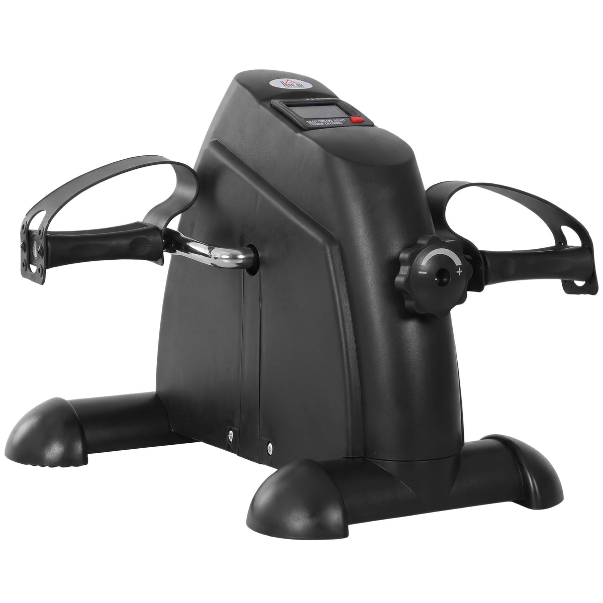 Mini hometrainer arm- en beentrainer pedaaltrainer voor senioren met lcd-scherm traploos instelbare weerstand
