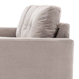 3-zits hoekbank, linnenlook, omkeerbare chaise longue, 193x136x85 cm, lichtgrijs (9)