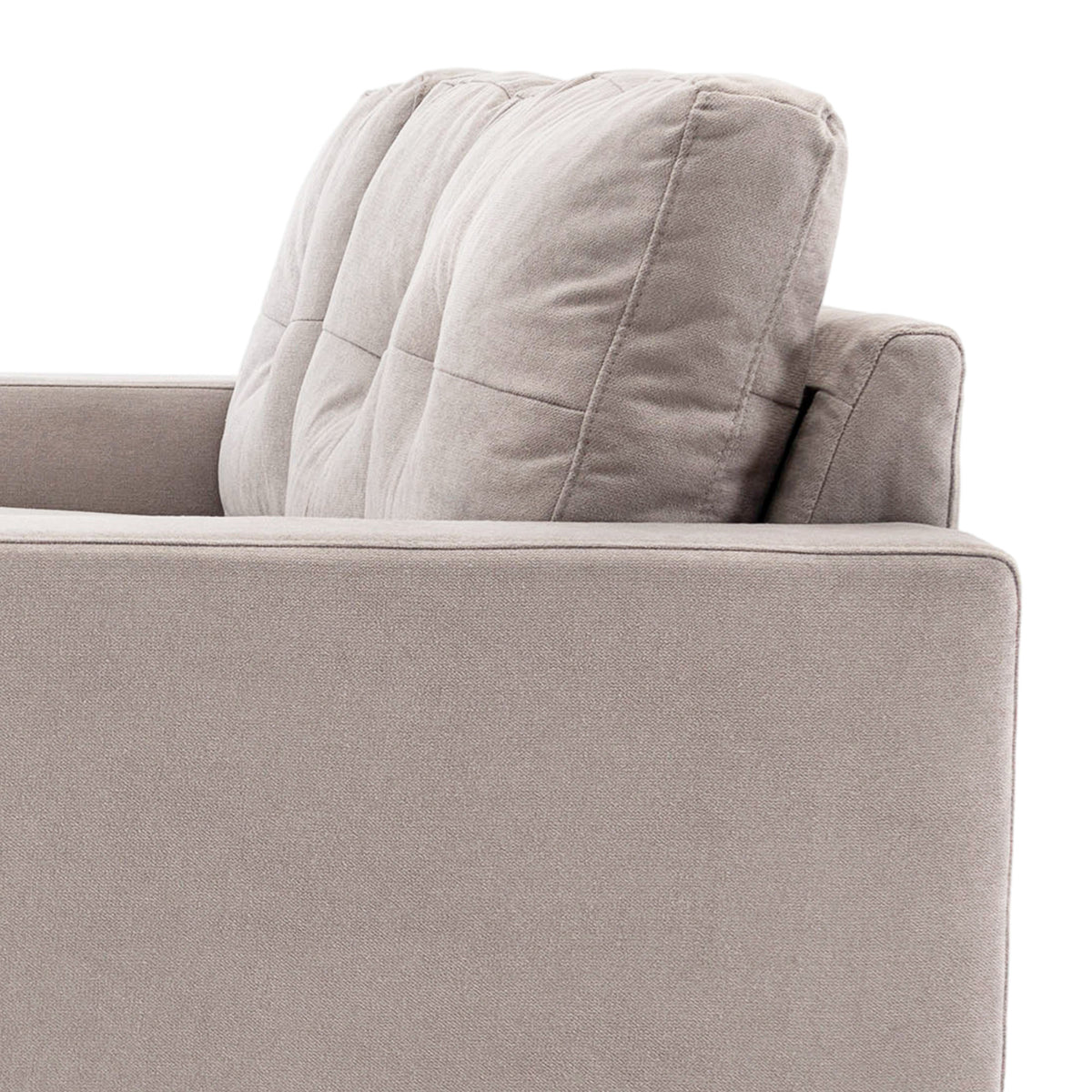 3-zits hoekbank, linnenlook, omkeerbare chaise longue, 193x136x85 cm, lichtgrijs (9)