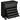 Gereedschapswagen, 2 kleine & 5 grote lades, staal, tot 150 kg, 69 x 33 x 75 cm, rood