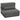 Vloerstoel met rugsteun, Cord Boneless Cloud opvouwbare slaapbank met dik kussen, donkergrijs