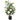 Grote kunst-rozenplant 90 cm kunstplant kunstboom rozenboom met UV-bescherming, mos, in pot, levensechte